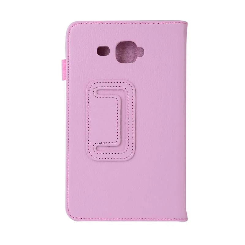 2-папка для планшета Litchi Folio Stand защитный чехол из искусственной кожи Samsung Galaxy Tab J 7 0