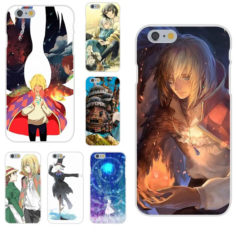 Aj18 Howl Moving Castle Аниме Арт Illust для Samsung Galaxy Note 5 8 9 S3 S4 S5 S6 S7 S8 S9 S10 mini Edge Plus Lite | Мобильные
