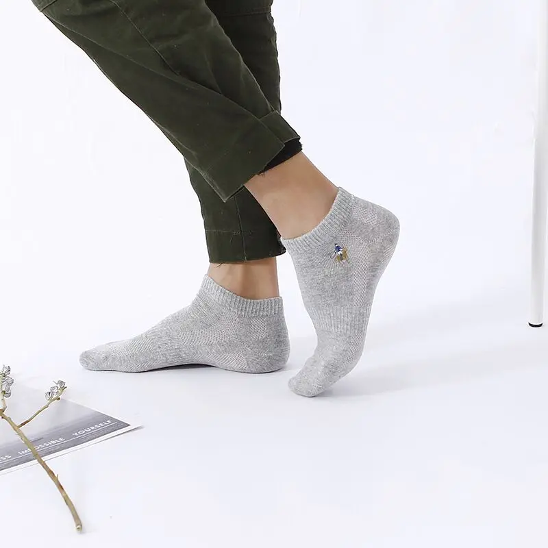 2019 сезон весна лето бренд Носки новый сплошной цвет хлопок Повседневные носки