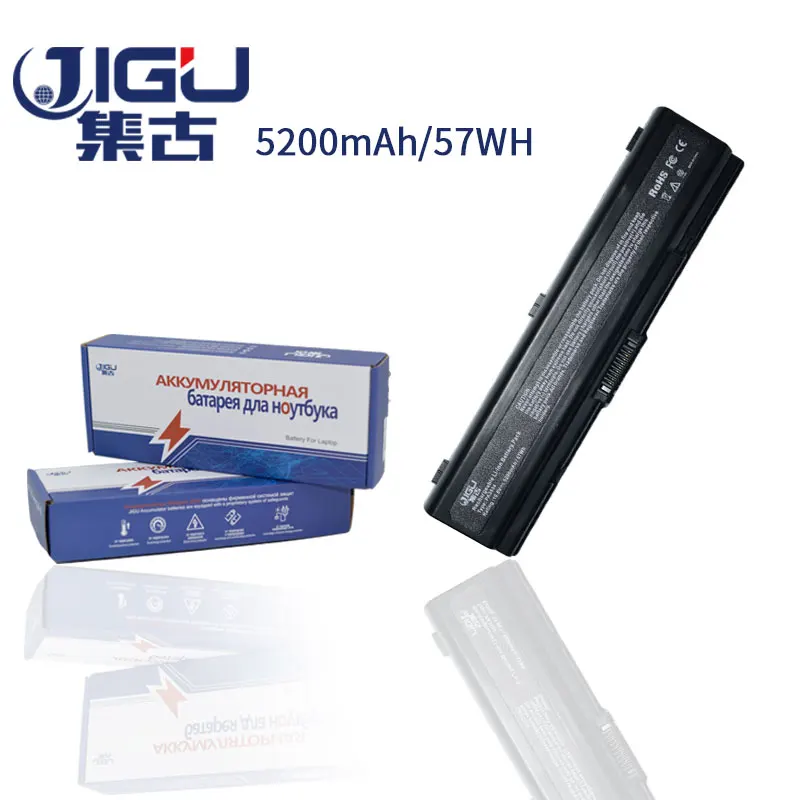 JIGU 6 ячеек PA3533U-1BAS Замена для Toshiba PA3534U-1BRS Satellite A200 A205 A210 A215 A300 L300 M200 A500 - купить по