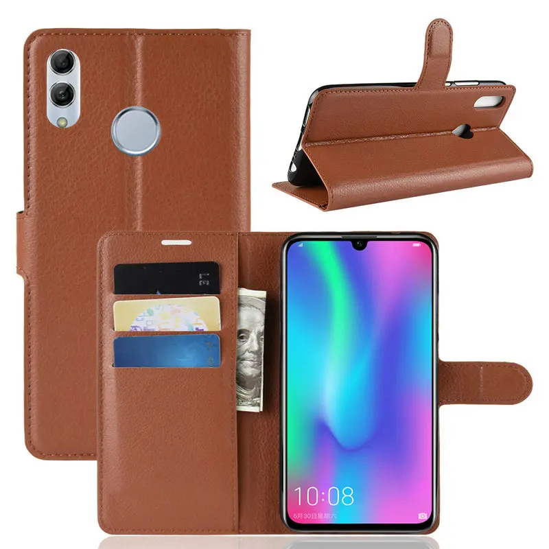 Для Huawei Honor 10 Lite HRY LX2 Чехол бумажник для телефона P Smart 2019 Plus + кожаный чехол