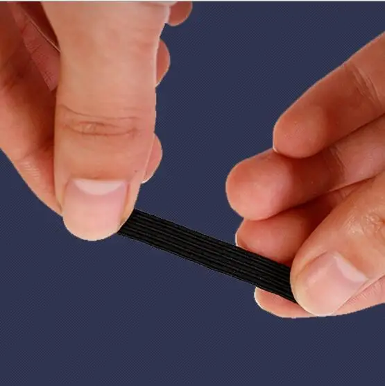 1 рулон эластичные ленты плоский шнур для талии шитье одежды брюк нижнего белья |