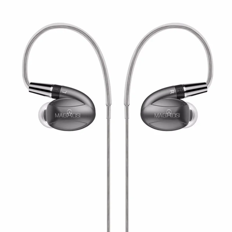 Новый MaGaosi K3 Pro в ухо наушник 2BA Гибридный с динамическим 3 единицы Hi Fi наушники