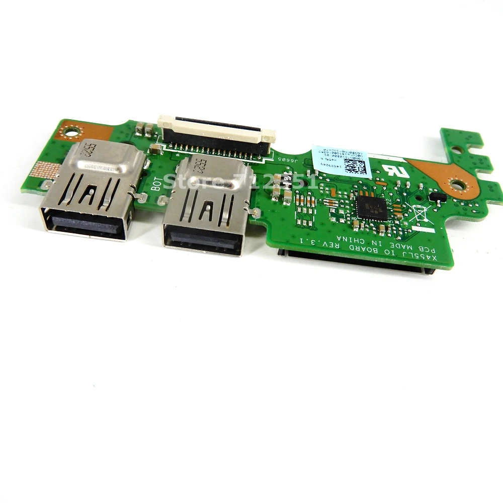 Плата ввода вывода X455LJ REV3.1 для ASUS X455 X455L X455LD X455LF X455WE разъемы USB карты детской