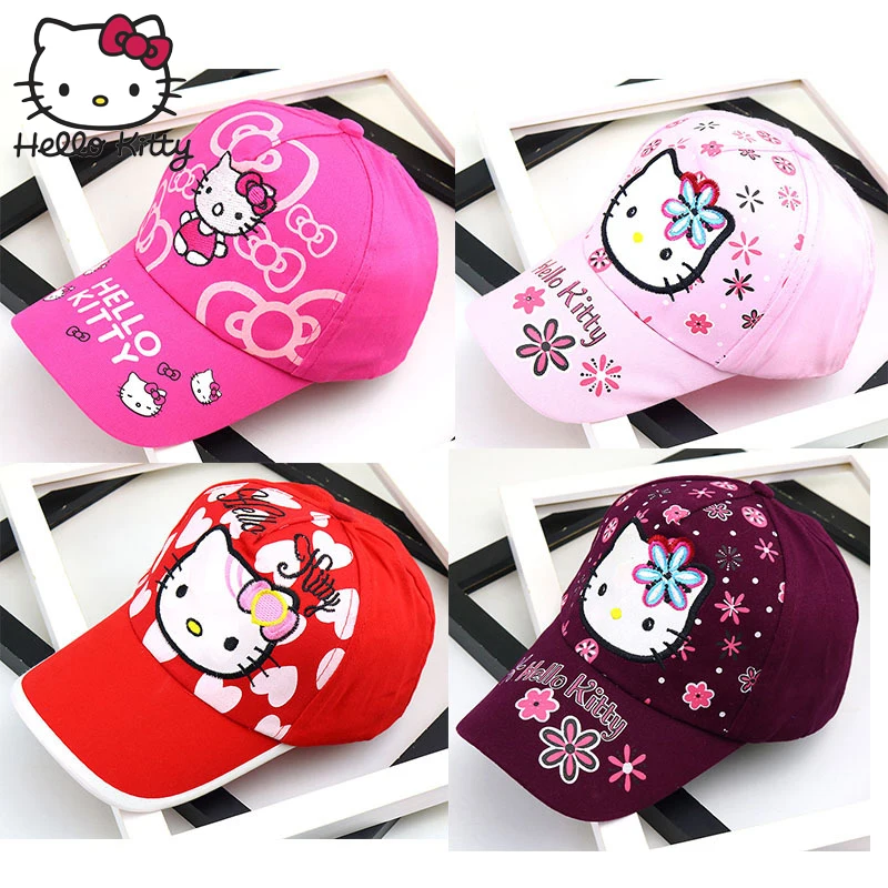 Hello kitty/летние шапки принцессы для маленьких девочек мальчиков и коллекция 2019