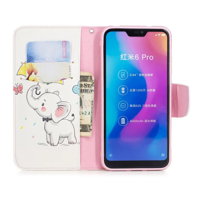 Для Xiaomi mi A2 Lite чехол бумажник флип кожаный для Xiao 5 84 &quotчехол телефона чехлы слот