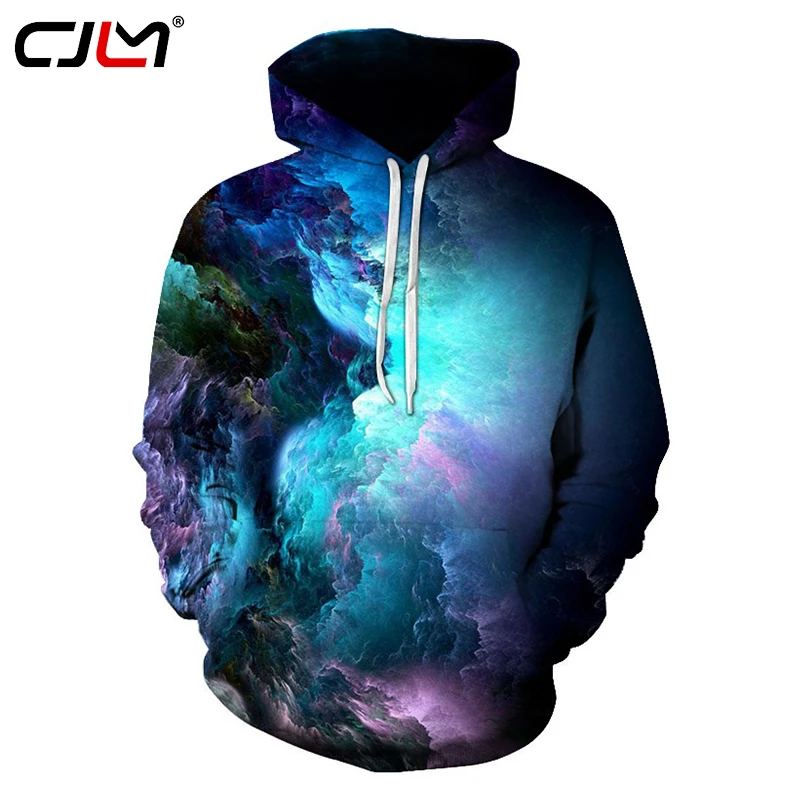 Свитшот CJLM с 3D рисунком мечты и облаков худи сезона осень зима 2017 года в стиле