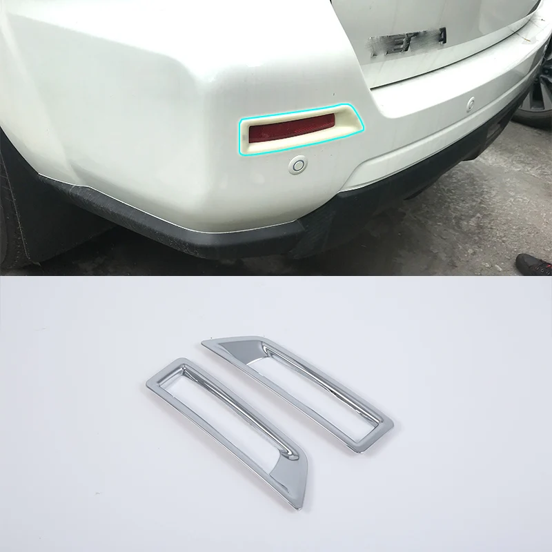 

ABS Chrome Car Exterior rear foglight Cover Trim For Nissan 2018 TERRA