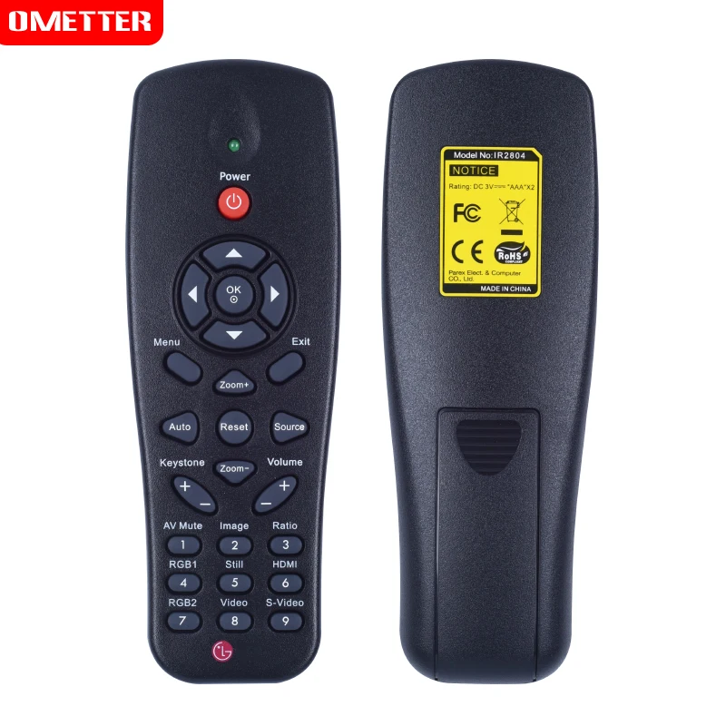 

Новый пульт дистанционного управления для проектора LG IR2804 BW286 BX286 для проекторов Dell 1210S 1410X 1510X