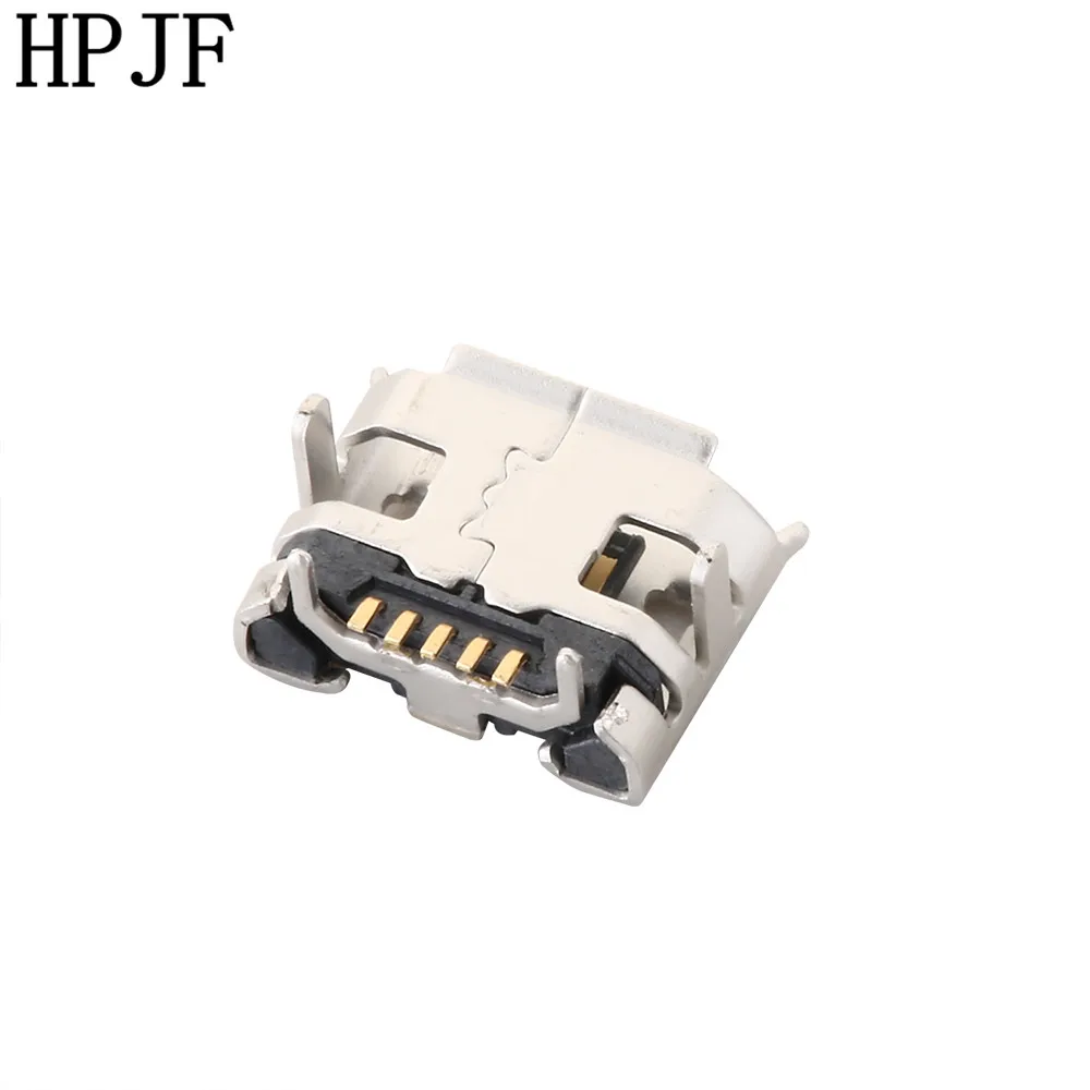 10 шт. Micro USB 5P 5 контактный разъем хвостовой для зарядки mini USB|usb connector|usb micro connectorusb