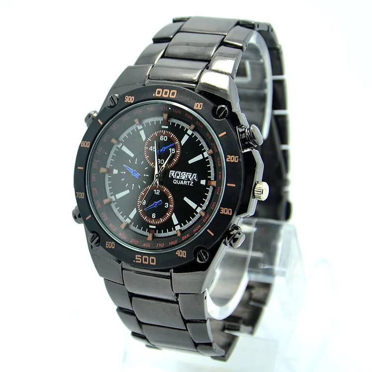 New 2015 wholesale Stainless Steel fashion quartz watch men wristwatches 72W64 | Наручные часы