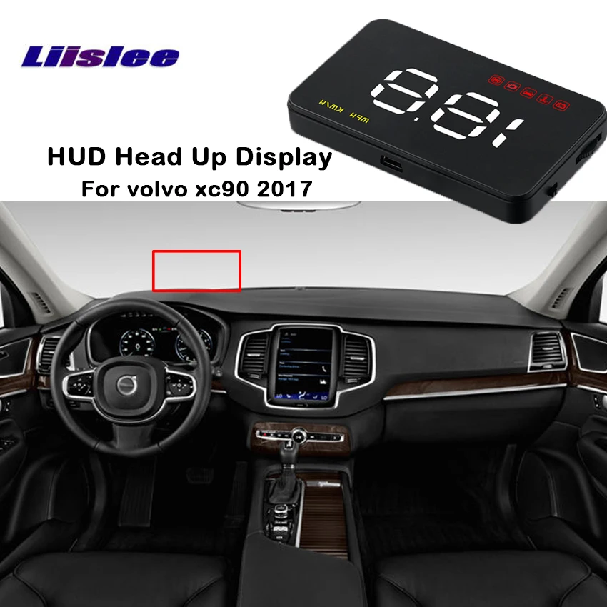 Liislee для volvo xc90 2017 Новый автомобильный HUD оптический цифровой универсальный