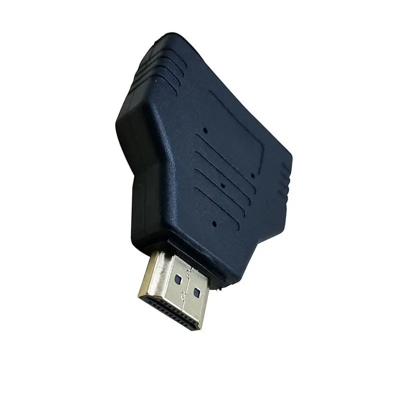 1080P HDMI штекер на 2 гнезда 1 в Выход разделитель адаптер преобразователь|male to male