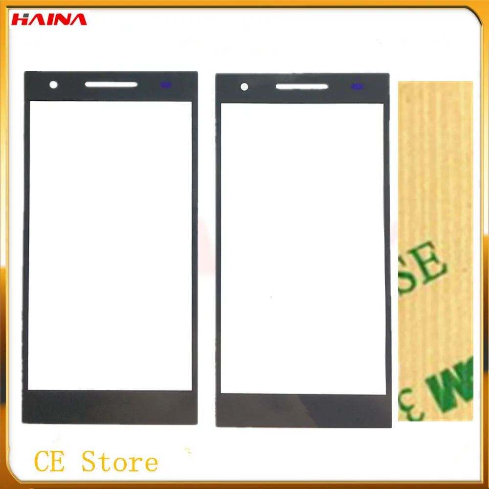 high quality For Philips Xenium s396 Phone part 5.0&quot new glass lens Panel Replacement whit 3M Tape | Мобильные телефоны и