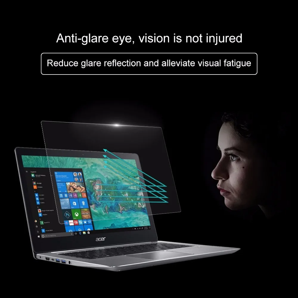 Экран ноутбука HD защитная пленка из закаленного стекла для acer Swift 3 SF314 52G 842K 14