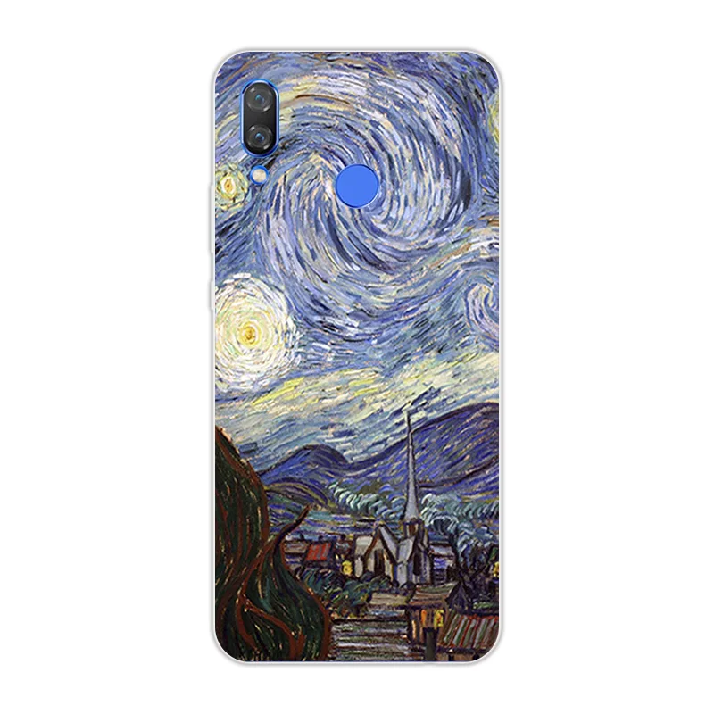 Силиконовый чехол для Huawei nova 3 прозрачный телефона 6 дюйма ультратонкие мягкие