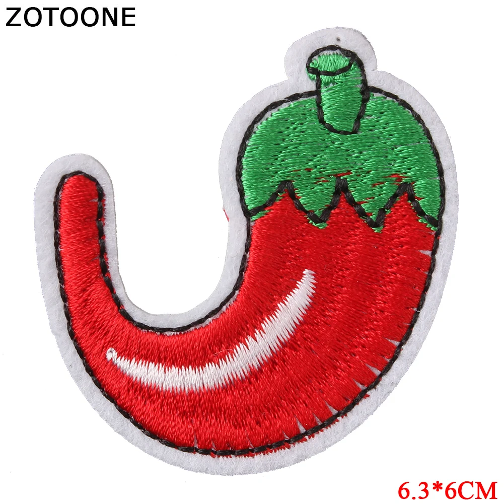 ZOTOONE молния патч для одежды Утюг на вышитой вышивкой аппликация милый пришить эмблема на ткани DIY одежда аксессуары подарок G - Цвет: 1782
