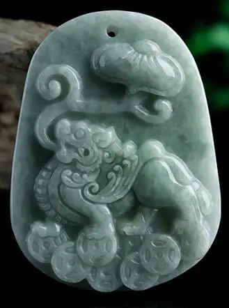 Подвеска guanyin duke guan longfeng kirin для мужчин и женщин полированный разноцветный кулон