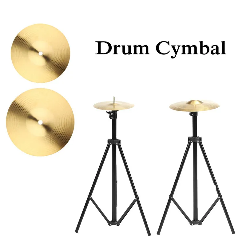 8/10 дюймовый медный сплав Crash Cymbal Drum набор прочный медный сплав Cymbal для ударных инструментов игроков начинающих Горячий