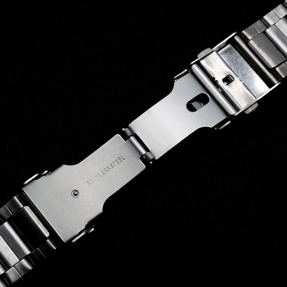 

22mm Bracelet Strap for Hours Stainless Steel Watch Strap Replacement Watch Bands Strap Clasp for Men Women Relogios Gifts