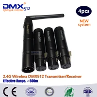dhl free shipping wireless dmx 1 sender 3 receiver controller