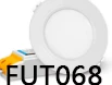 FUT068 RGB CCT Miboxer FUT060/FUT068 6 Вт двойной белый/RGB+ CCT светодиодный светильник с регулируемой яркостью AC86-265V и FUT005/FUT092 пульт дистанционного управления - Испускаемый цвет: FUT068 RGB CCT