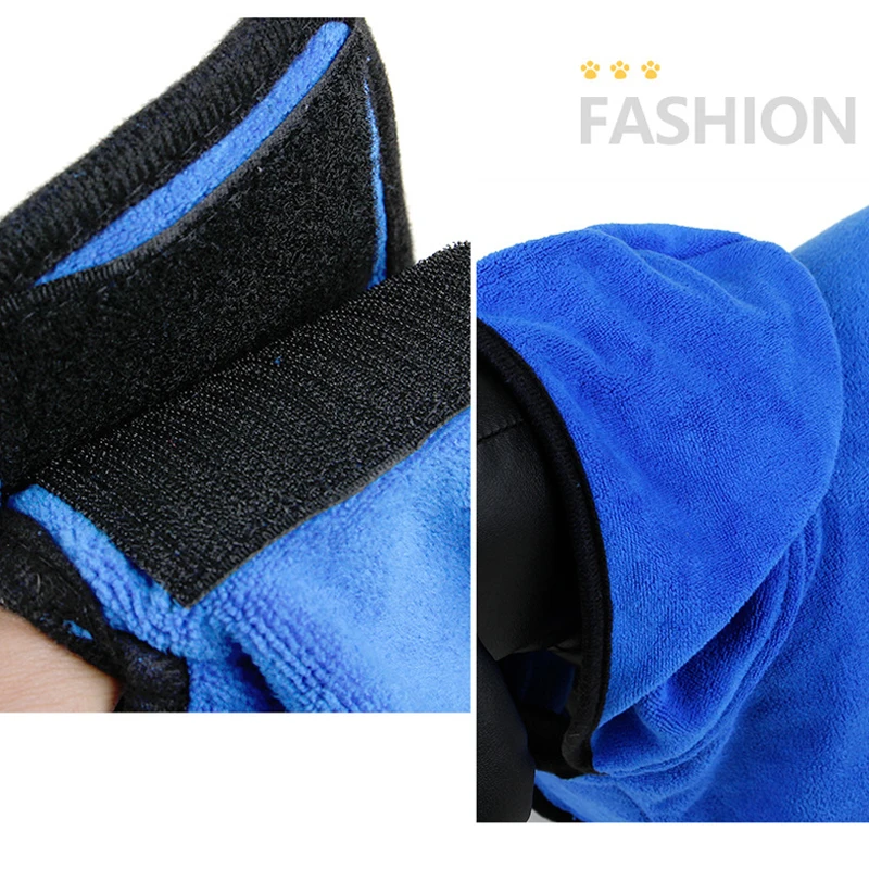 Новое впитывающее банное полотенце для собак теплая одежда домашних животных