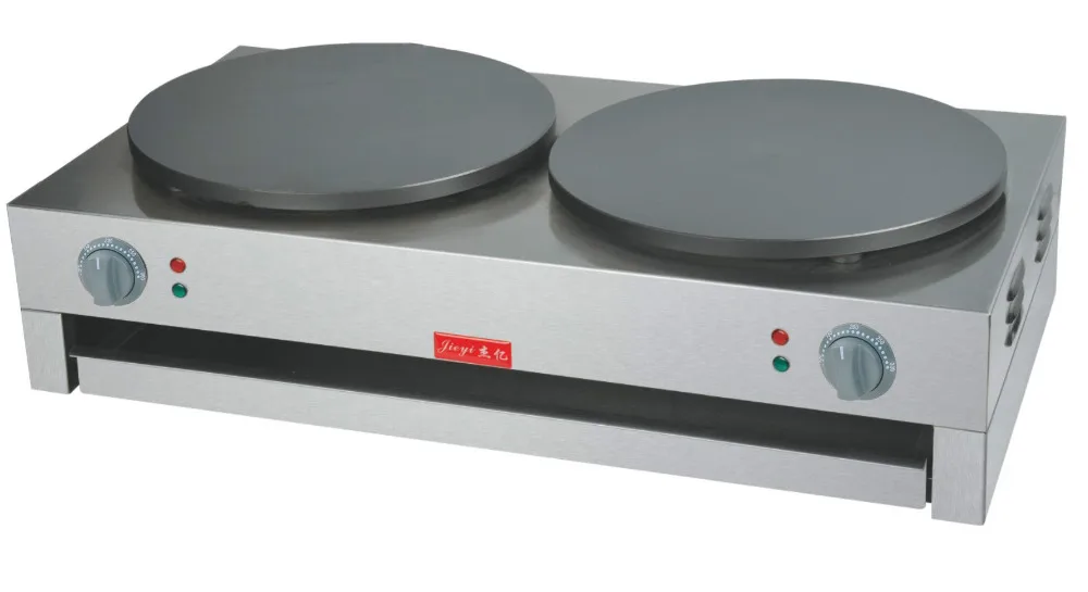 FYA 2/2.R Электрический 400 мм двойная сковорода блинница коммерческих блин машина