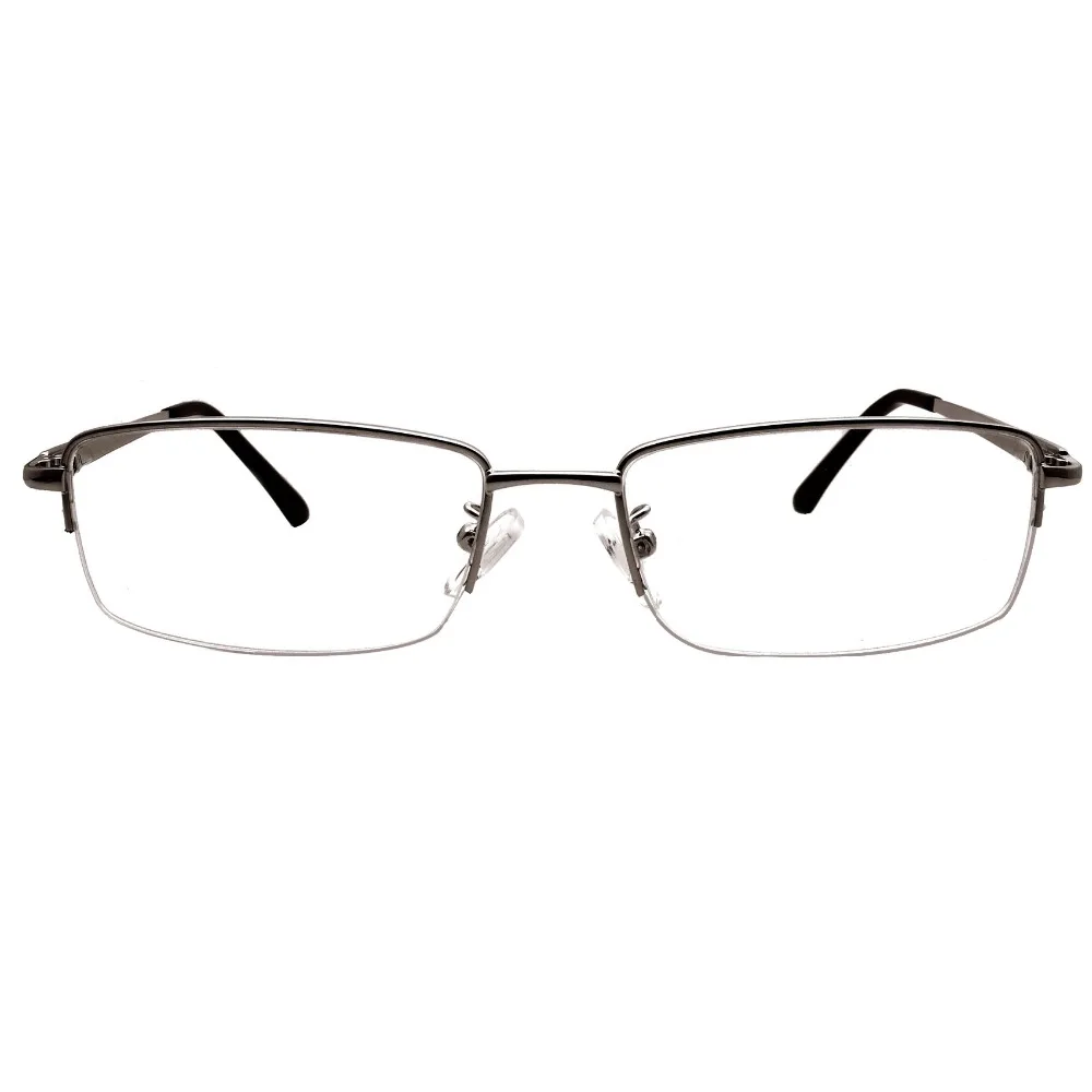 

Half Rim Reading Glasses Office Home Readers Eyeglasses Eyewear Mens Womens +0.25 to +6 Silver Gold Metallic Spectacles Frames