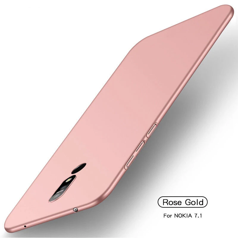 YISHANGOU тонкий перламутровый Скраб чехол для телефона для Nokia X5 X6 X7 5,1 6,1 7,1 плюс Жесткий ПК чехол для Nokia 7 Plus 8 6
