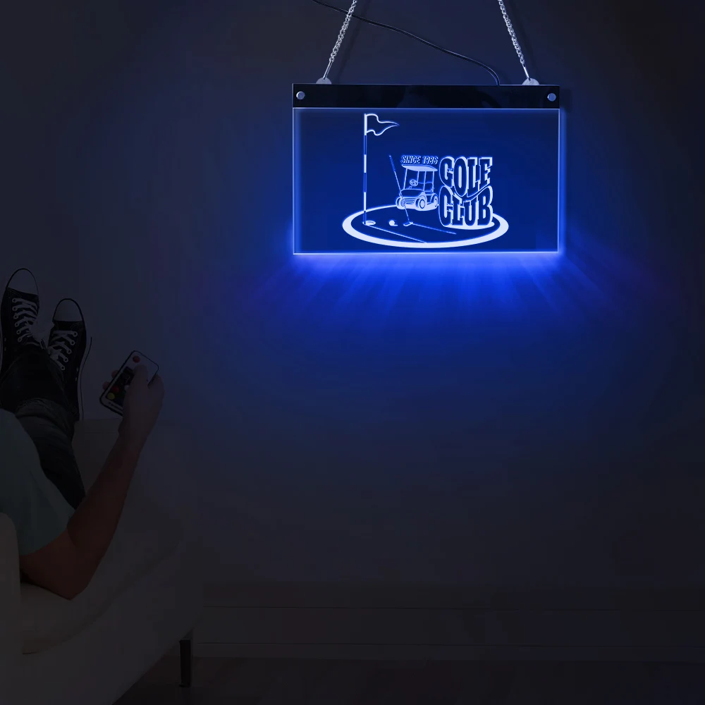 Гольф-клуб светодиод под открытым небом бизнес-дисплеи Гольф настенный