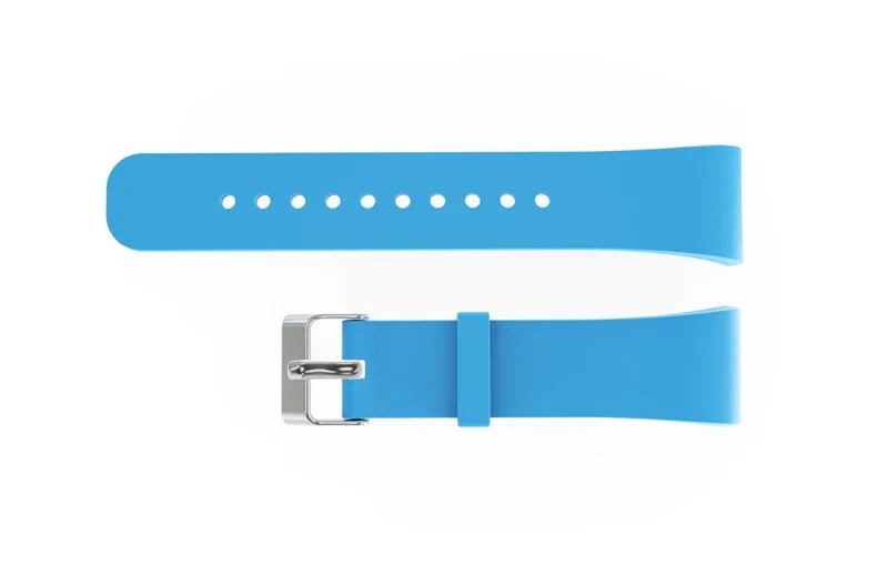 Light blue1 15 цветных силиконовых наручных ремешков, сменных наручных браслетов для samsung gear Fit 2 SM-R360/Fit2 Pro R365, смарт-браслет - Цвет: Light blue1