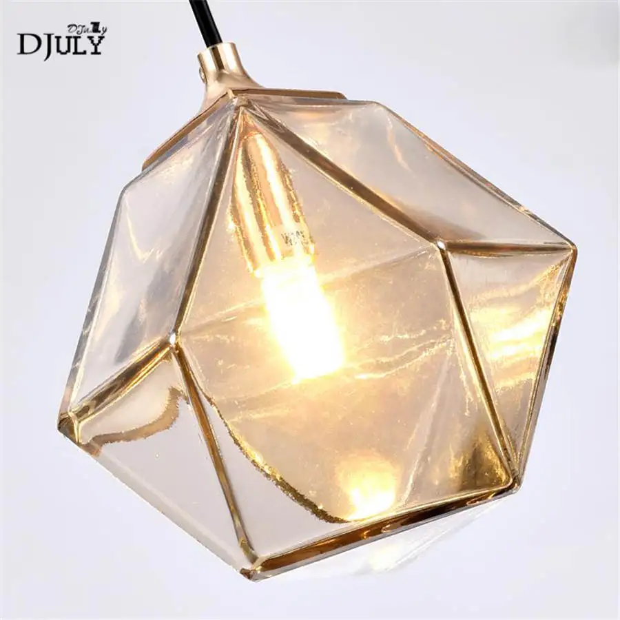 Постмодерн Необычные подвесные светильники в форме драгоценного камня