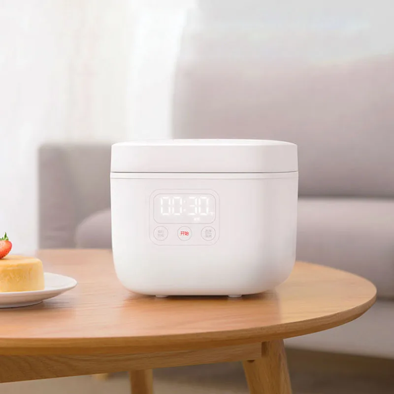 Оригинальная электрическая рисоварка Xiaomi Mijia, 1,6л, кухонная мини-плита, маленькая рисоварка, интеллектуальная, светодиодный дисплей