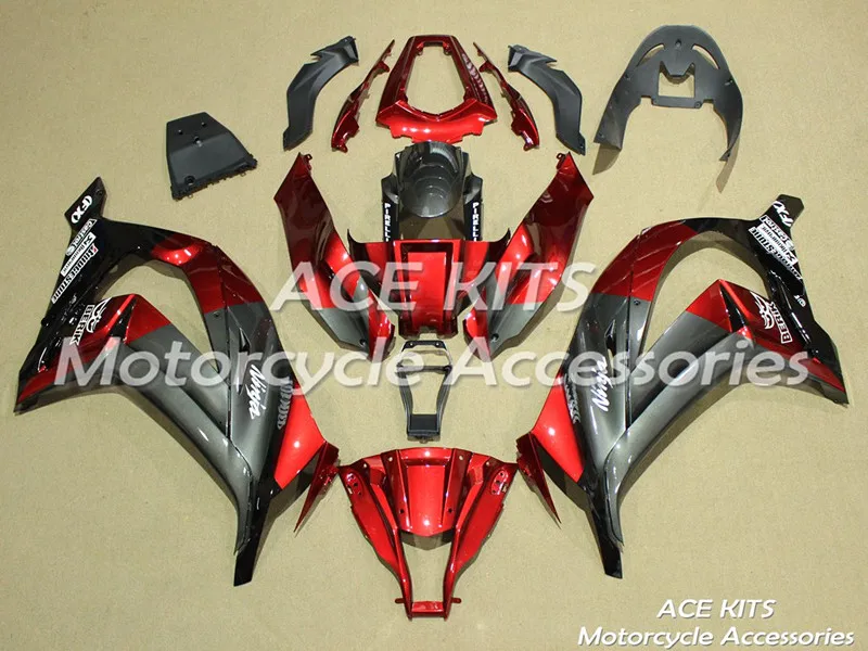 

New ABS motorcycle Fairing For kawasaki Ninja ZX-10R 2011 2012 2013 2014 2015 Injection Bodywor Any color All have ACE No.166