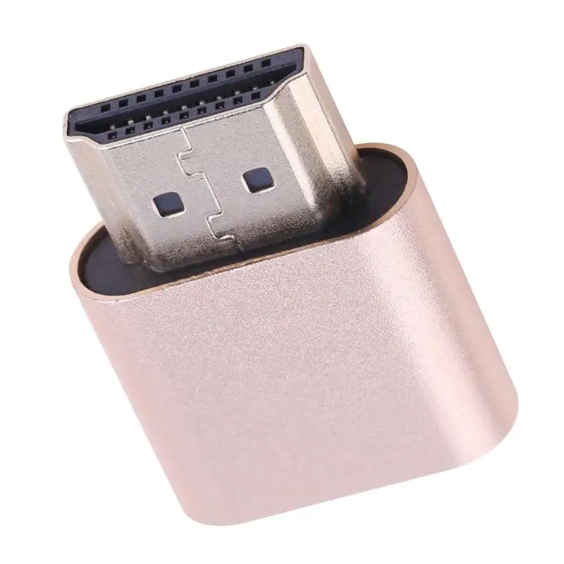 Адаптер Виртуального дисплея HDMI подключаемый дисплей 4K эмулятор блокировки