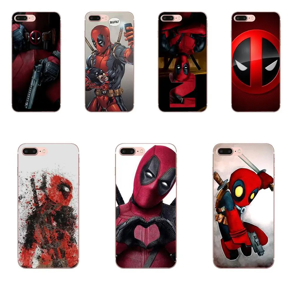 Супер забавный крутой Marvel Hero Супермен Дэдпул для Galaxy A3 A5 A7 On5 On7 2015 2016 2017 Grand Alpha G850