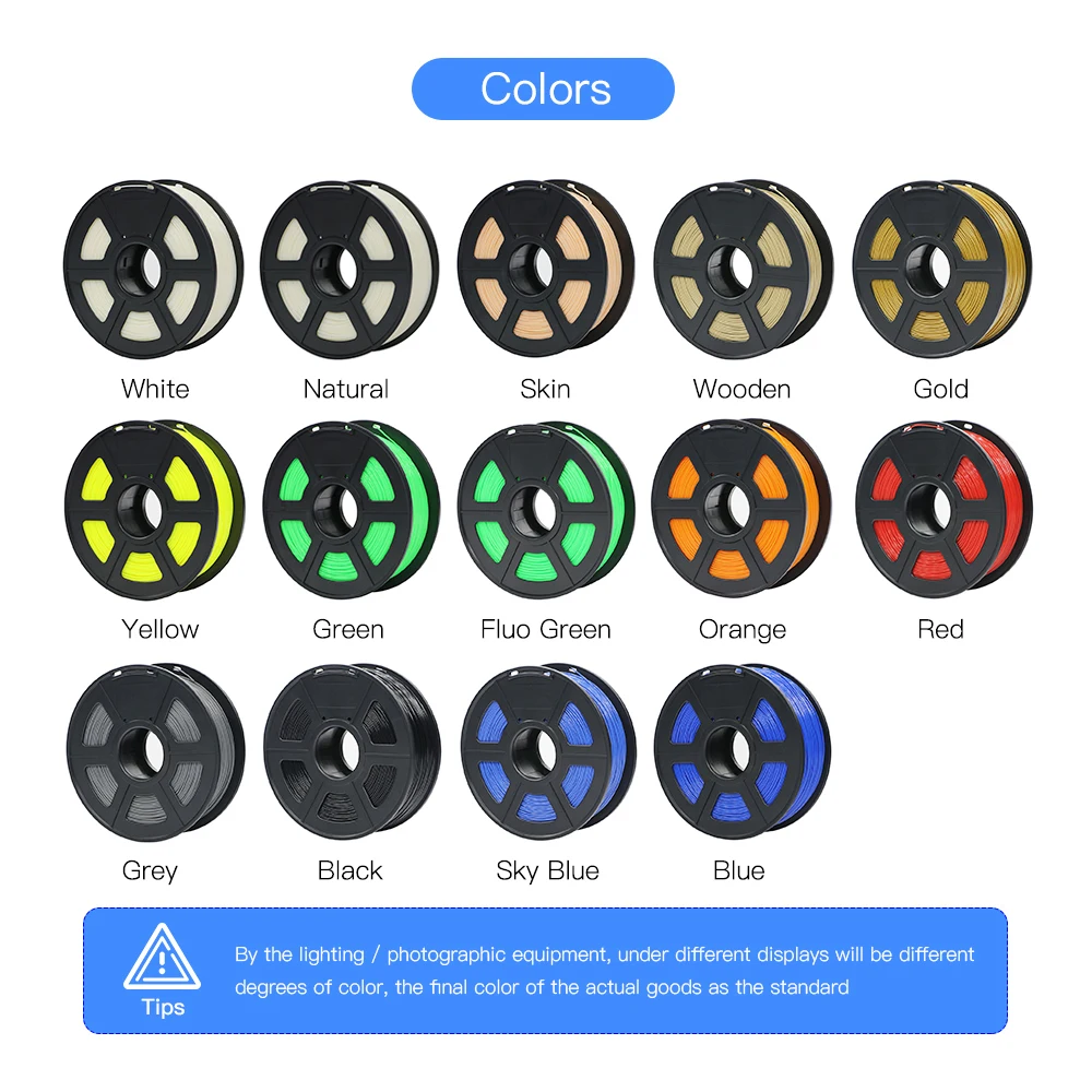 ANYCUBIC ABS печатный материал 1 75 мм кг пластиковые резиновые расходные материалы
