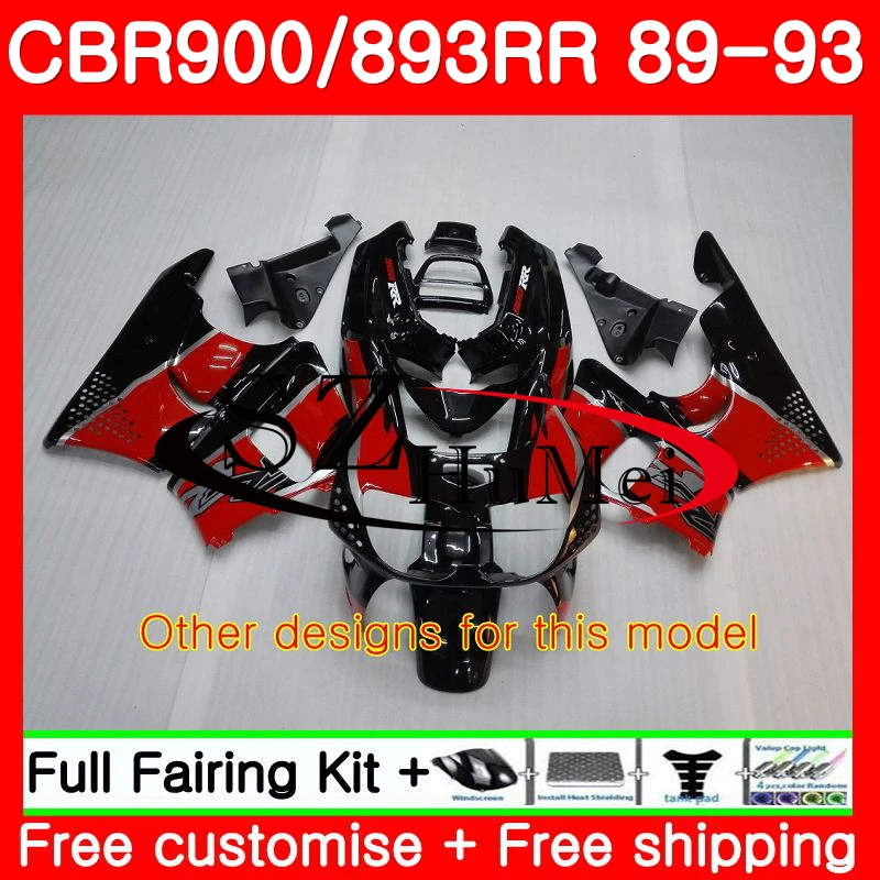 Корпус для HONDA CBR893RR CBR900RR 89 90 91 92 93 114SH18 CBR900 CBR893 RR 1989 1990 1991 1992 1993 обтекатель Repsol