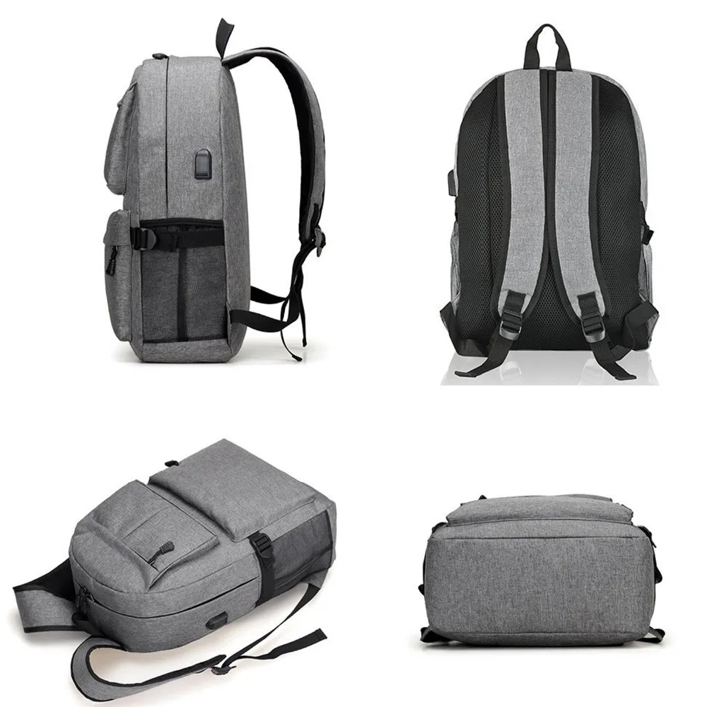 Cartinoe Повседневный usb рюкзак для зарядки мужской Mochila Escolar 15 6 дюймов ноутбука сумки