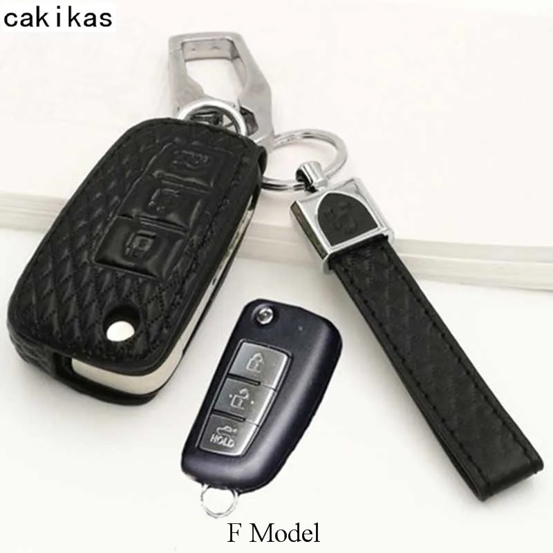 F Model Black Чехол для ключей автомобиля из натуральной кожи для Nissan Infiniti EX FX G25 G37 FX35 EX25 EX35 FX37 EX37 Q60 QX50 Интеллектуальный брелок - Название цвета: F Model Black
