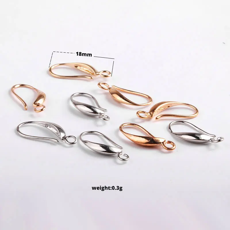 Застежки для сережек ручной работы фурнитура цвет золото и серебро застежки