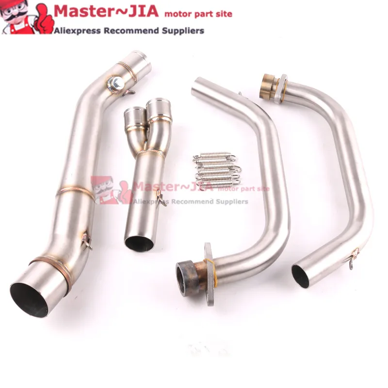 MT-03 MT03 R3 R25 R30 мотоцикл выхлопной полный системы свяжитесь с трубы для YAMAHA MT03 MT-03 R25 R30- без выхлопных газов