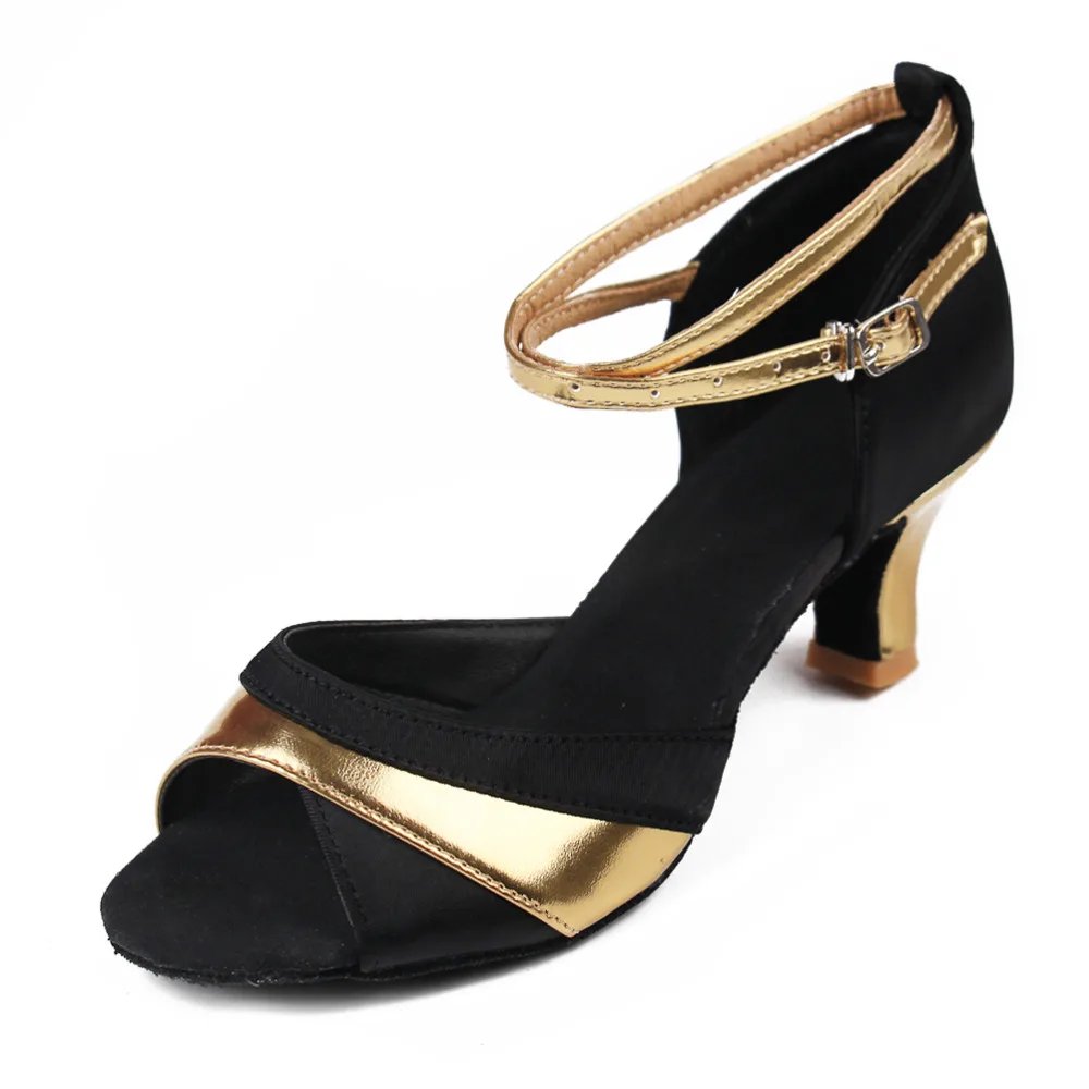 Женская обувь для латинских танцев 3 цвета бальные туфли танго на каблуке 5 см|dance