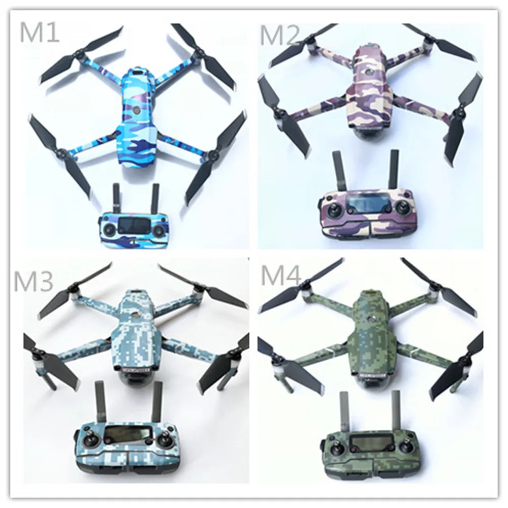 Для DJI Mavic 2 стикер Mavic 2 PRO/ZOOM Body sticker s полный набор пленки Водонепроницаемый солнцезащитный защитный Дрон аксессуары