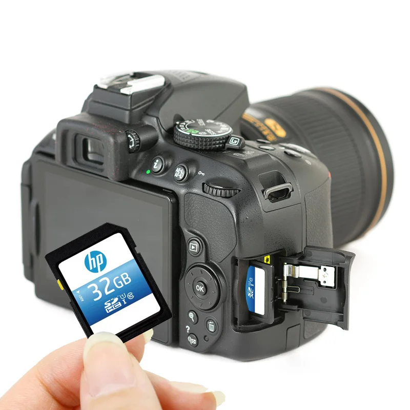 Hp SD карты памяти 32 Гб SDHC U1 класс 10 4K 90 МБ/с. Kaart записки флеш накопитель
