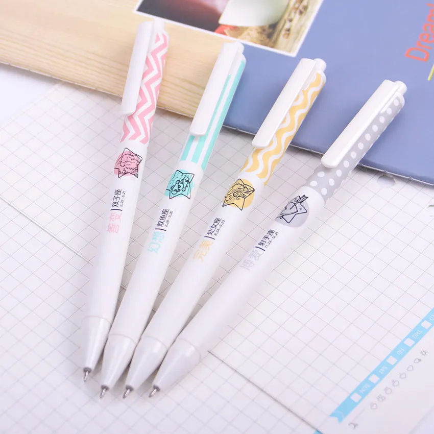 1 шт. многоцветные милые кавайные маленькие свежие гелевые ручки для кошек