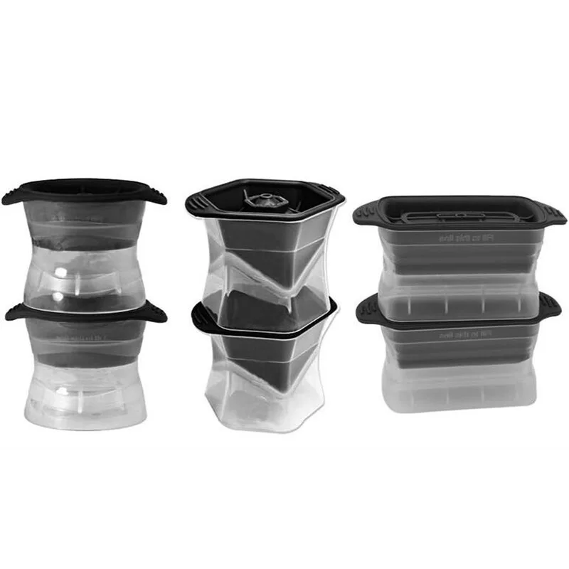 Посуда решения Froz Ice Ball Maker Новинка Пищевая силиконовая форма для льда лоток с 1*6