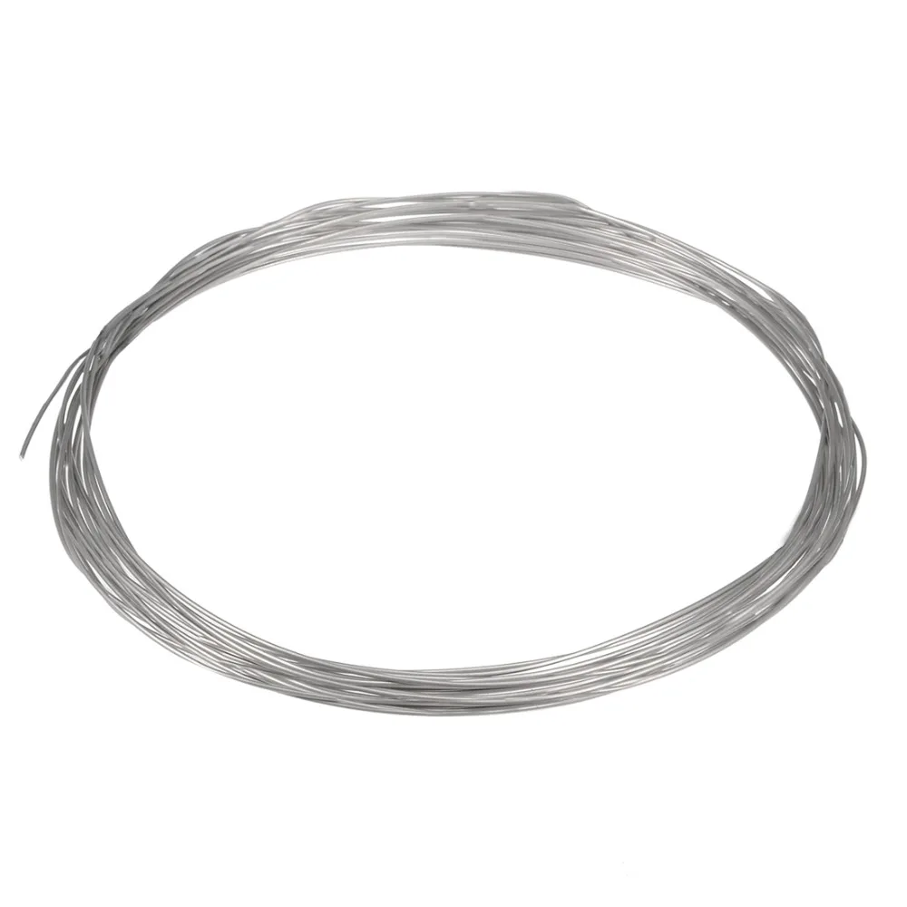UXCELL 1 шт. нагревательный резистор нихромовая проволока 0,8 мм 20AWG 0,9 мм 19AWG 1 мм 18AWG 5 м длина провода сопротивления для нагревательных элементов