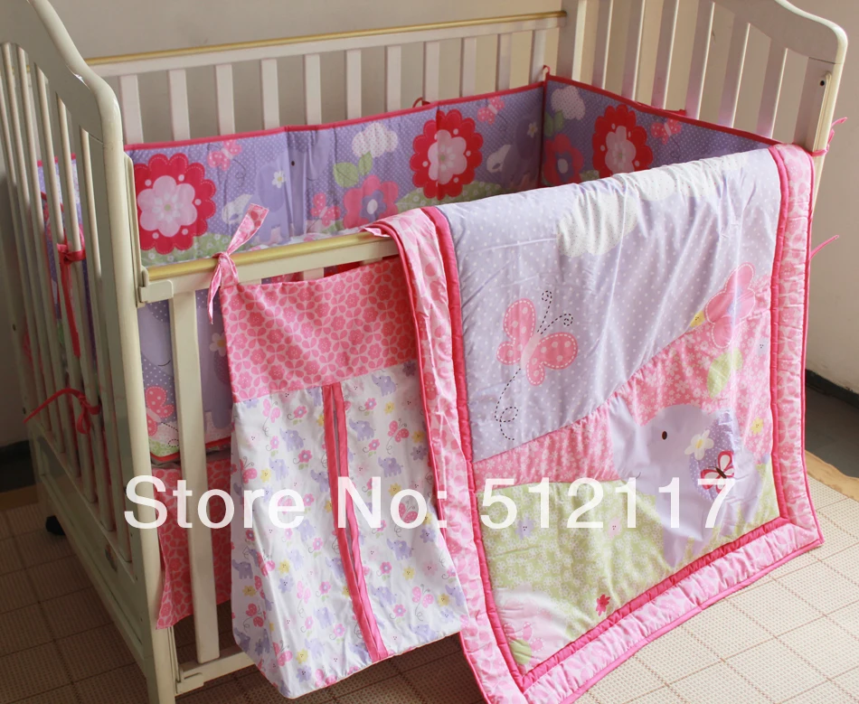 Новинка 2014 комплект постельного белья из 8 предметов для детской кроватки